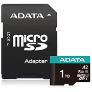 Karta Adata Premier Pro Microsdxc 1 Tb Class 10 Uhs-I/U3 A2 V30 Ausdx1Tui3V30Sa2-Ra1  4711085945273
