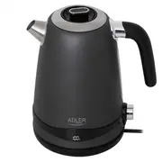 Adler Ad 1295 Steel kettle 1.7 l Satin grey  1295G 5905575902948 Agdadlcze0124