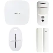 Alarm Security Starterkit Cam/Hdr White 156253 Ajax 
