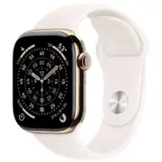 Apple Watch Series 11 Gps  Cellular 42Mm Gold Titanium Case with Light Blush Sport Band - M/L Mf8X4Et/A 195950472295