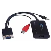 Av Premiumcord D-Sub Vga - Hdmi  Usb-A Jack 3.5Mm Khcon-04 khcon-04 8592220011062