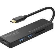 Av Promate Linkhub-C Usb-C to Hdmi 4K / 2X Usb 3.0 Sd  6959144043937