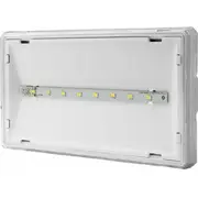 Awex O awaryjna Exit Ip65 Eco Led At 3W 310Lm 1H jednozadaniowa  Ete/3W/E/1/Se/At/Wh 5902448917023