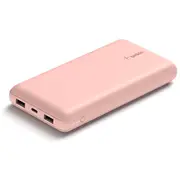 Belkin Powerbank 20.000Mah pink 15WUsb-A/C Kab. 15Cm Bpb012Btrg  0745883837717 776113