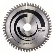 Bosch  190X30X2,4Mm 54Z. Multi Material - 2608640509 3165140192996