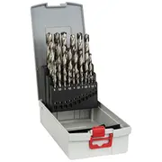 Bosch metal drill set Hss-G w. Box 25 pcs  1,0-13,0 mm 2608587017 3165140689816 544987