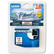 Brother  Tze-211 Black on white Tze211 4977766617789