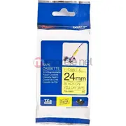 Brother  Tzefx651 Black on yellow Tzefx651/527193 5712505101346
