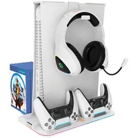 Canyon  cooling stand Cs-5 Rgb Ps5 Charge White Cnd-Csps5W 5291485014773