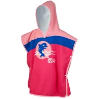 Childrens hooded towel Beco Sealife 4 pink L  643Be06810101 4013368465905 068101