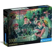 Clementoni Puzzle Compact Museum Renoir - Luncheon Of The Boatin 1000  37063 8005125370634