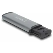 Delock Usb 5 Gbps Kartenleser Sd und Micro Slot Aufbewahrungsfchern fr Speicherkarten  91018/15602787 4043619910182
