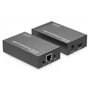 Av Digitus /Extender Hdmi 1080P 60Hz 120M po skrętce Cat.6/6A/7/8 Hdcp 1.3 Ir,  Ds-55517 4016032482666