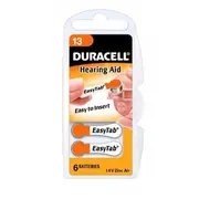 Duracell  A13/Da13/Zl13 Zinc air cells 6 pcs 2928 4043752174694