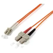 Equip Patchcord wodowy Lc - Sc Multimode Duplex Om1, 1M 254321  4015867115756