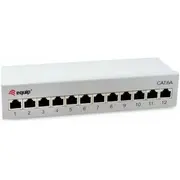Equip Patchpanel 12X Rj45 Cat6A Ftp 1He Premium  hellgrau 326522 4015867237502