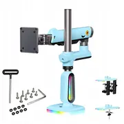 F7-Xm Gulf Blue Podświetlenie Rgb Gamingowy mocny  wy monitorów 32-60 cali 6943223117022