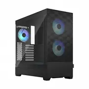 Fractal Design Pc case Pop Air Tg Clear Tint Rgb black  Fd-C-Por1A-06 7340172703570 Kofdeoc0Por1A06