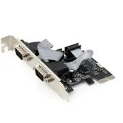 Gembird Pcie x1 - 2X Com 9 Pin Spc-22  8716309099165