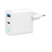 Gembird Ta-Uc-Pdqc65L-W-01 1X Usb-A Usb-C 3 A  8716309129602