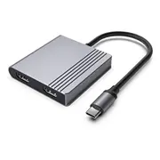 Gembird Usb Type-C 3-In-1 multi-port adapter port  Hdmi Pd, space grey A-Cm-Combo3-04 8716309137256 Nugemus4P000037