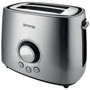 Gorenje  Toaster T1000E Power 1000 W Number of slots 2 Housing material Metal Stainless Steel 3838942136108