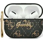 Guess Gua2Pg4Gpk Airpods 1/2 cover black/black 4G Hook  3666339310585