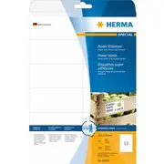 Herma Etykiety 10908, A4, 105 x 48 mm, ekstremalnie mocnoące,  matowy, 300 10908 4008705109086