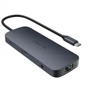 Hub Usb Hyperdriveor Hyperdrive Next 10-Port Usb-C Hdmi/4K60Hz/Sd/Msd/Pd 3.1 140W power pass-through  Hd4005Gl 6941921149079