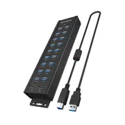 Icybox Icy Box Ib-Hub1720-U3 20 port Hub, 96 Watt Ps  4250078174080 Nuicyus20000001
