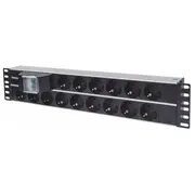 Intellinet Network Solutions  zasilająca 19 2U 15X Schuko 3M 714051 0766623714051