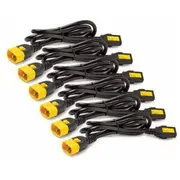 Kabel  Apc Ap8706S-Ww 6 C13 - C14, 1,8M zabezpieczeniewypięciem. 0731304296492