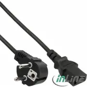 Kabel  Inline Schuko - Iec 320 C13 10M 16655M 4043718115037