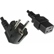 Kabel  Roline Schuko Iec320-C19 16A/250V, 2M, 19.08.1552 7611990197187