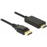 Kabel Delock Displayport - Hdmi 4M  85319 4043619853199