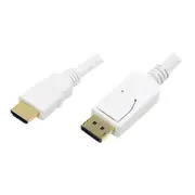 Kabel Logilink Displayport - Hdmi 2M  Cv0055 4052792030549