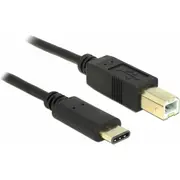 Kabel Usb Delock Usb-C - Usb-B 2 m  83330 4043619833306