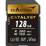 Karta Exascend Catalyst Sdxc 128 Gb Class 10 Uhs-Ii/U3 V60 Ex128Gsdv60  6972904952317
