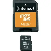 Karta Intenso Microsdhc 4 Gb Class  3403450 4034303009398