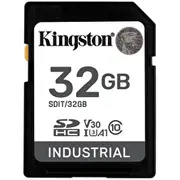 Karta Kingston Industrial Sdhc 32 Gb Uhs-I/U3 A1 V30 Sdit/32Gb  740617335460