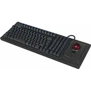 Keysonic Trackball-Tas Full-Size, Bk, Ksk-8202Elu-T Uk  61103 4250078174400