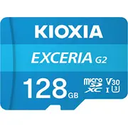 Karta Kioxia Exceria G2 Microsdxc 128 Gb Class 10 Uhs-I U3 A1 V30 Lmex2L128Gg2  4582563854505