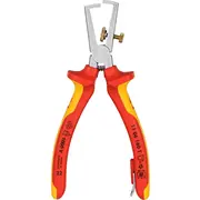 Knipex Knaibles 11 06 160 T Vadu izolācijas noņēmējs ar atvēršanas atsperi, universālsKNIPEX Insulation Stripper with Opening Spring, universal  4003773081418 665142