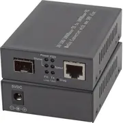 Konwerter wodowy Efb Media Konverter 1X100/1000Mbit Rj45,1 x Gigabit Sfp Port  El029 4049759102586
