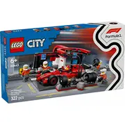 Lego City Formula 1 F1 Pit stop anicy  Ferrari 60443 5702017812496