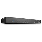 Lindy 38231  Przejściówka, spiltter Hdmi 4K Uhd 4-Portowy z audio, portem optycznym i analogowym 4002888382311