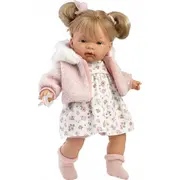 Llorens 13856  38 cm Joelle z m brzuszkiem 8426265138562