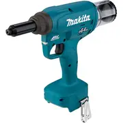 Makita cordless blind rivet setting tool Drv250Z, 18Volt, gun blue / black, without battery and charger  Drv250Z 0088381876360