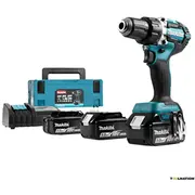 Makita Ddf484Rt3J Akumulatora urbjmašīna 18 V 3 x 5,0 Ah akumulators, ātrais lādētājs, Makpac  0088381826495 104969