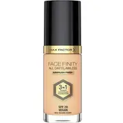 Max Factor Kremowy podkład  Facefinity Spf 20 N 44-Warm ivory 30 ml 3616303999421